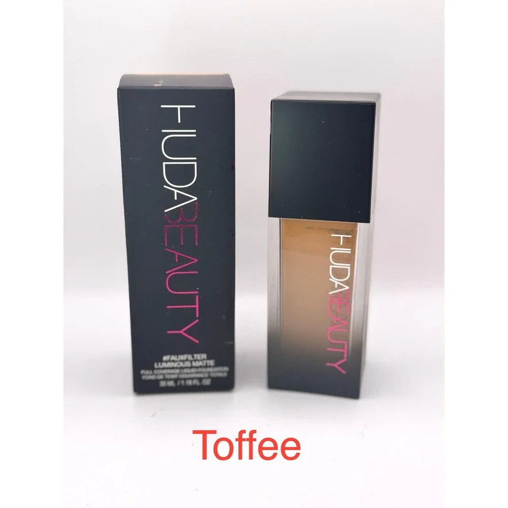 Huda Beauty FauxFilter Full Coverage Liquid Foundation Toffee NEW